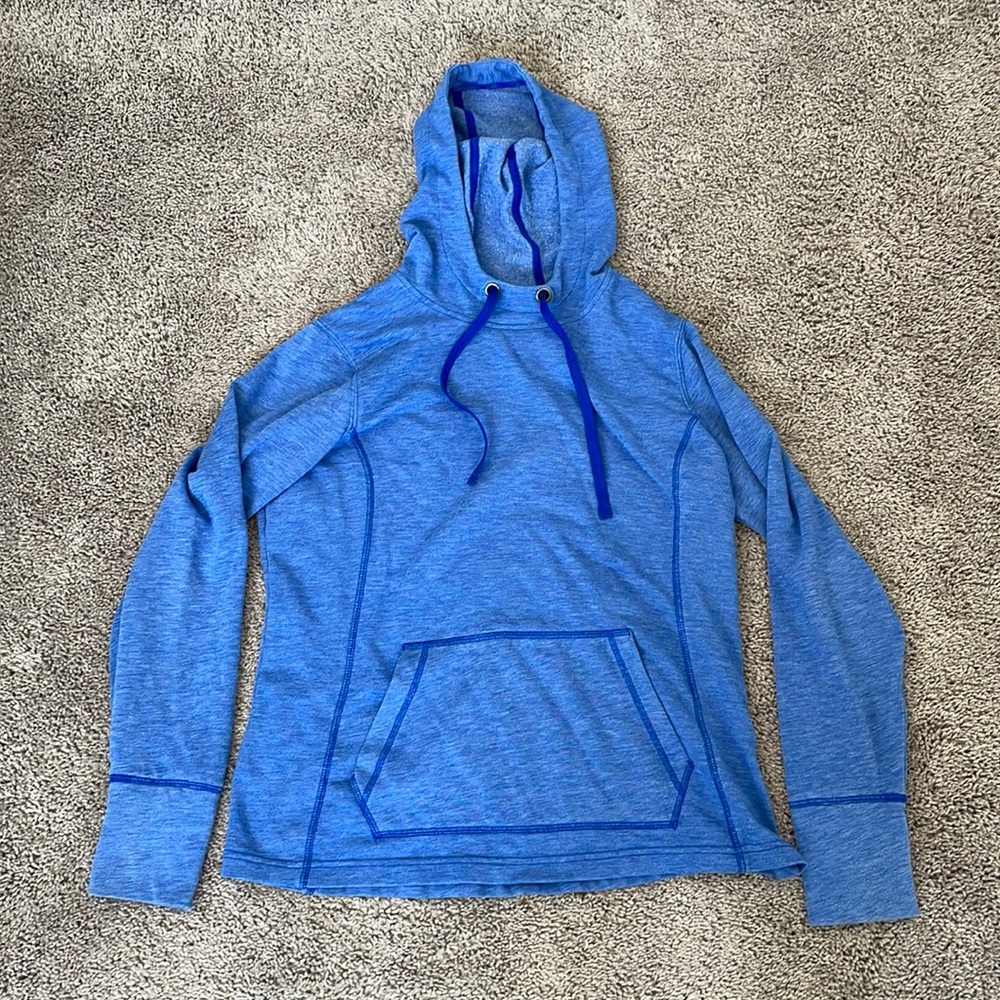 Blue sweatshirt